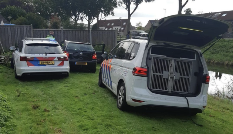 Politieauto’s geramd tijdens achtervolging in Spijkenisse
