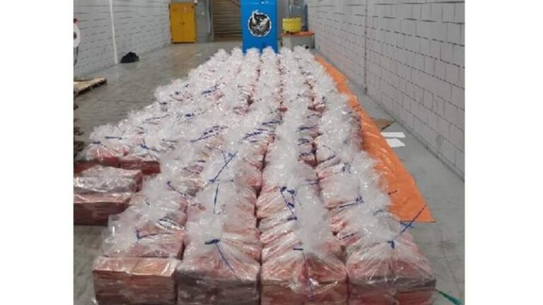 Weer forse vangst van 4000 kg cocaïne door HARC-team in Rotterdamse haven