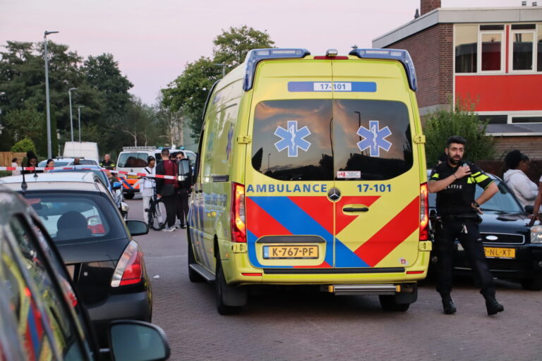 Gewonde na schietpartij Dantestraat Rotterdam