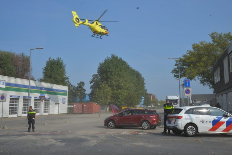 Zwaargewonde na ongeval Industrieweg Rotterdam