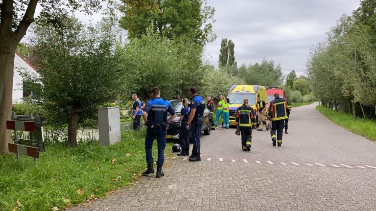Brandweer uitgerukt voor mogelijke drenkeling Klaas Klinkertweg Capelle aan den IJssel