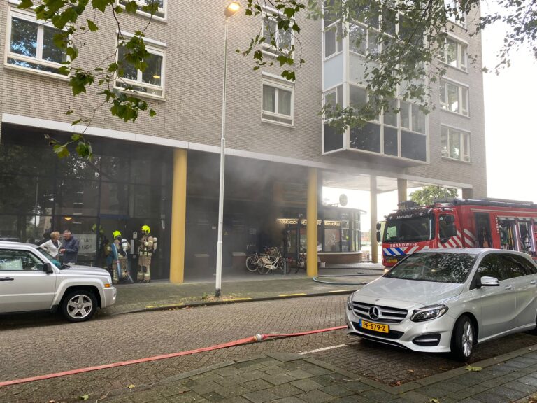 Grote brand in indonesisch restaurant Prinsenlaan Rotterdam