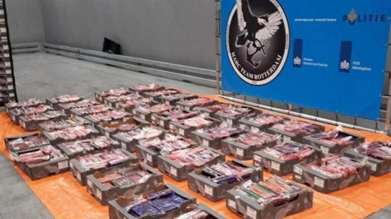 Politie en Douane treffen opnieuw 600 kilo cocaïne in zeecontainer Rotterdamse Haven