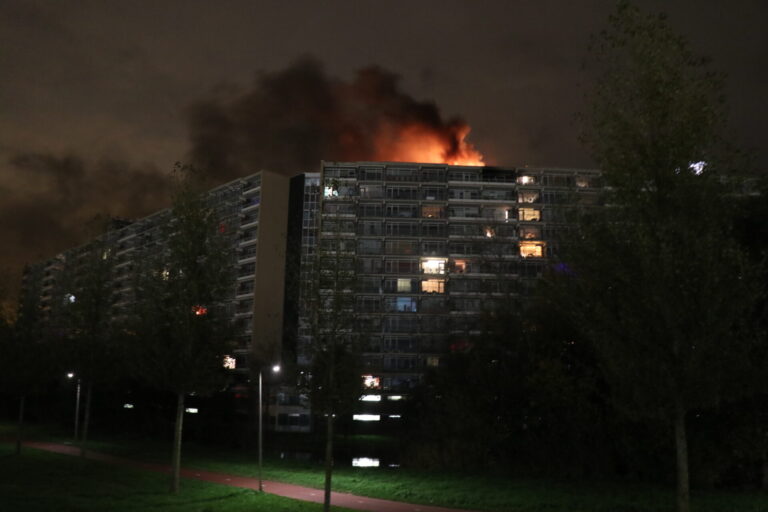 Aanhouding na fatale flatbrand aan Reviusrondeel Capelle aan den IJssel