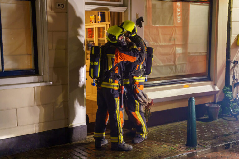 Kleine brand in woning Dorpsstraat Moordrecht