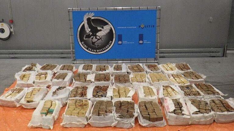 HARC-team onderschepte 72.808 kilo cocaïne in Rotterdamse haven