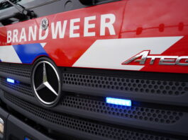Seniorenflat ontruimd door grote brand Wilgenlei Rotterdam