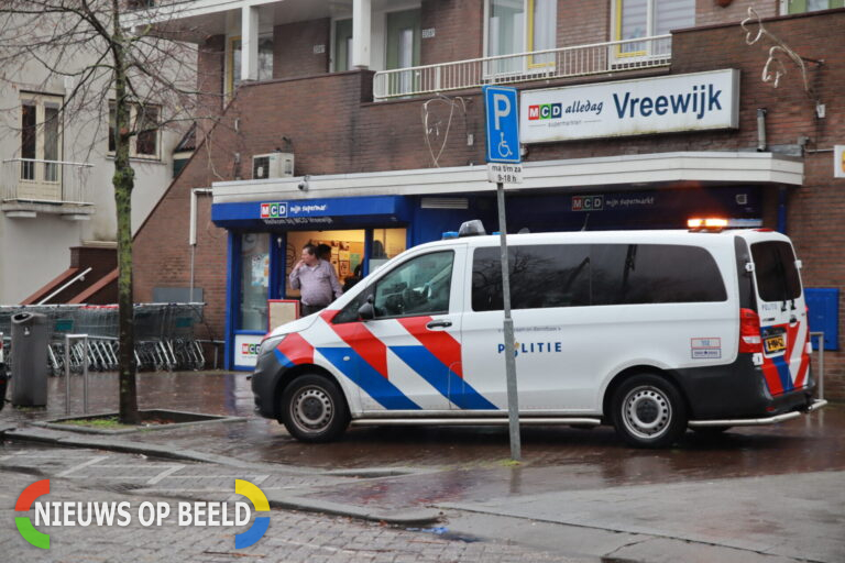 Mannen overvallen supermarkt Groenezoom Rotterdam