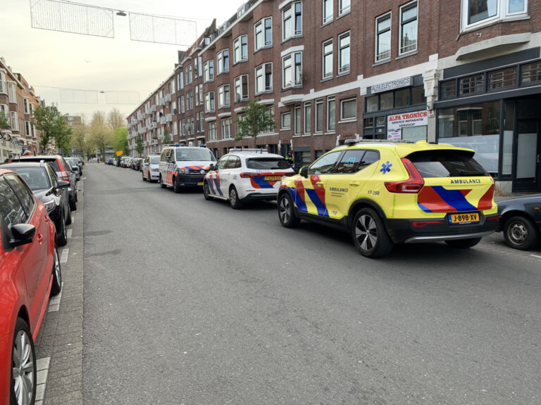 Gewonde bij steekpartij aan Grote Visserijstraat in Rotterdam