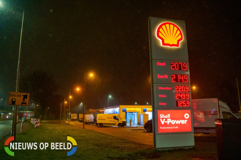 Brandstofprijzen fors gedaald door accijnsverlaging