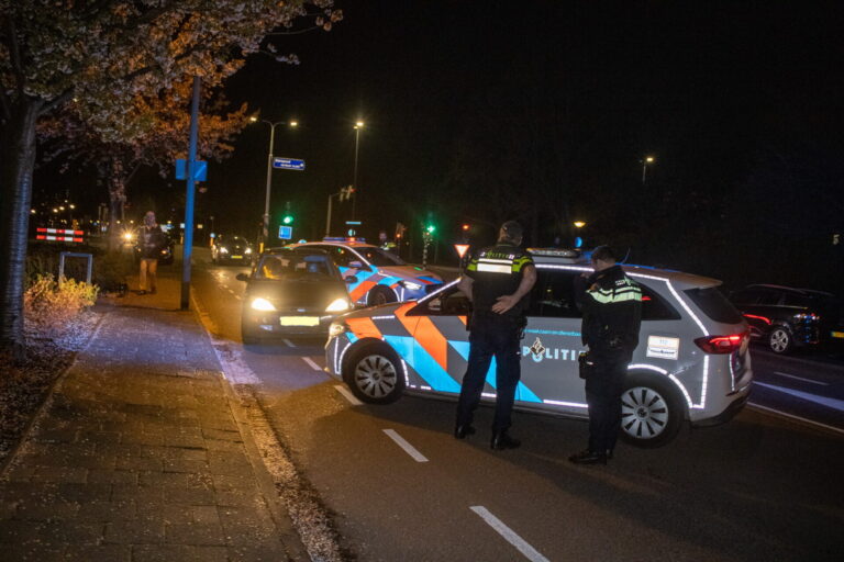 Politie achtervolging eindigt in Vlaardingen