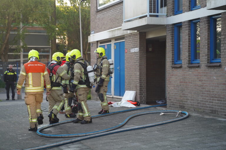 Woningen ontruimd bij brand in kelderbox Bongerd Capelle aan den IJssel