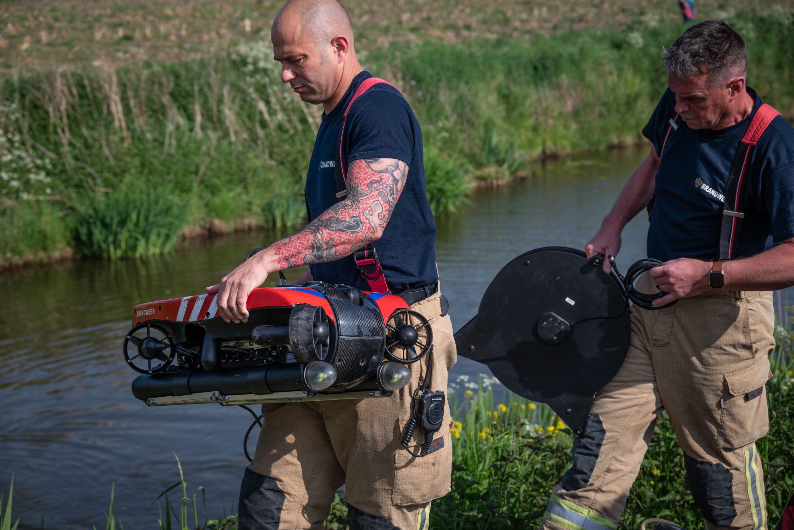 Onderwaterdrone ingezet na vondst van fiets Hekelingseweg Hekelingen