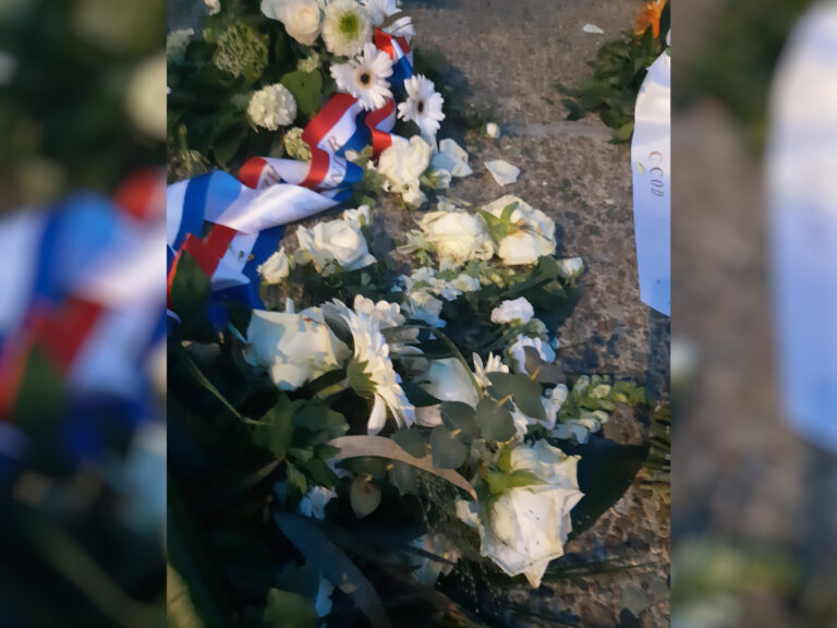 Kransen vernield en weggenomen bij oorlogsmonument in Dordrecht