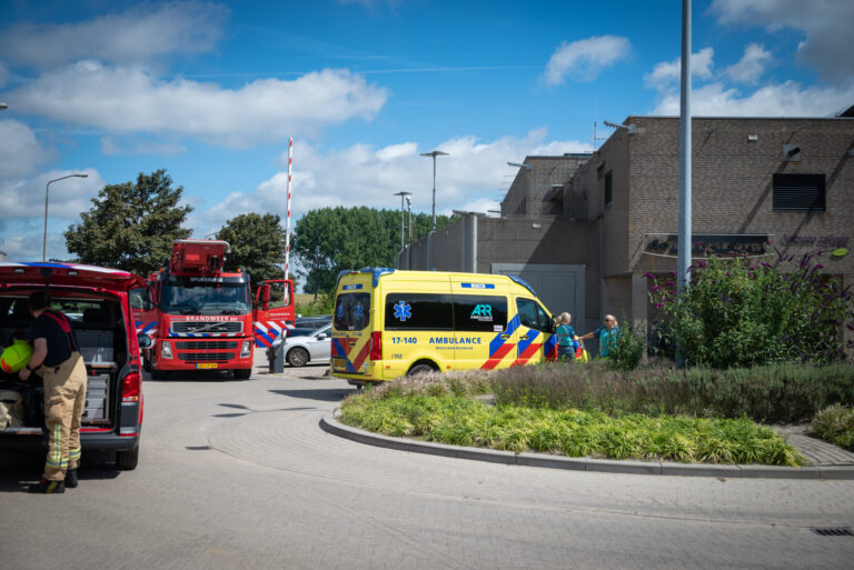 Klein brandje in technische installatie De Hartelborgt Spijkenisse