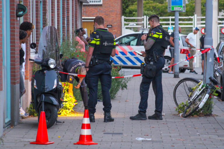 Politie onderzoekt schietpartij Verschoorstraat Rotterdam