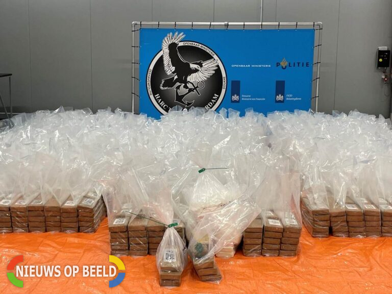 Grote cocaïnevangst in Rotterdamse haven