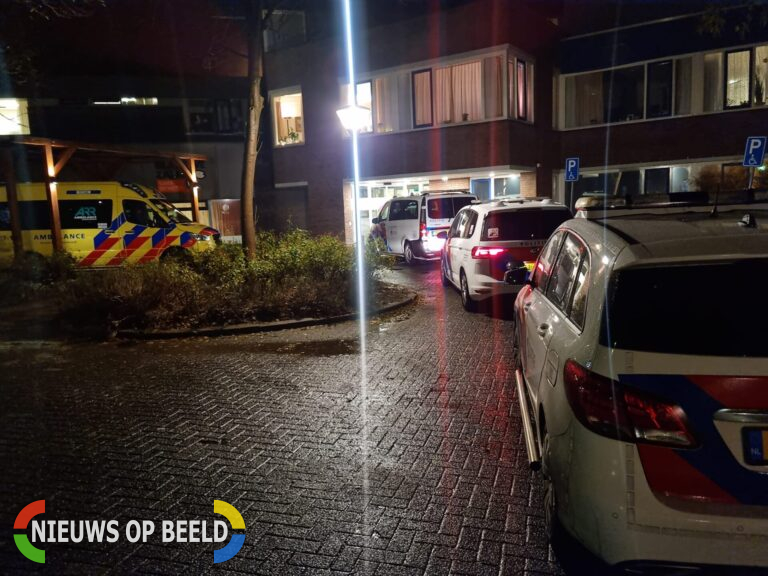 Politie rukt groots uit voor ruzie in bejaardentehuis Kruisnetlaan Hoogvliet