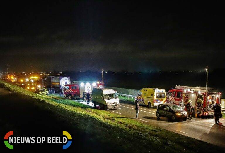 Dode na ongeluk op N219 tussen Zevenhuizen en Waddinxveen