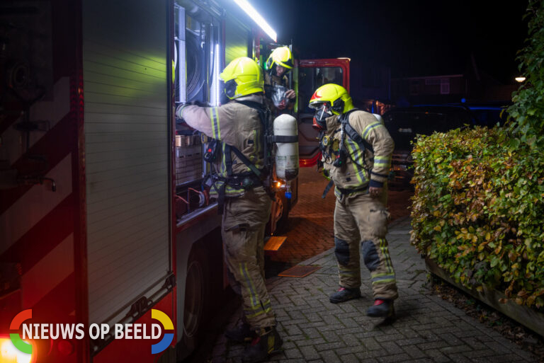 Kleine brand in keuken P.J Oudweg Zuidland