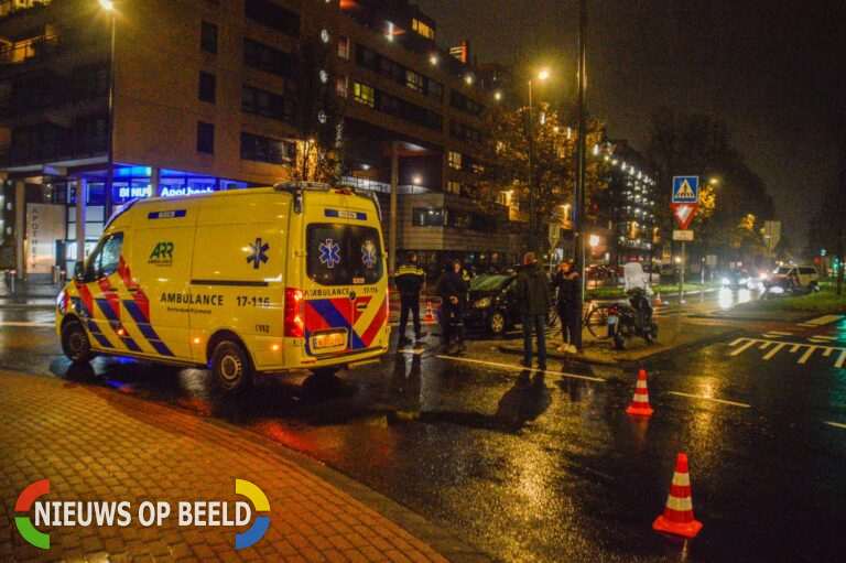 Meisje geschept op scooter door automobilist Westlandseweg Maassluis