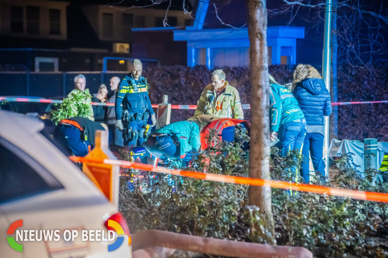 Man overleden na vuurwerkincident Boerhaavestraat Ridderkerk (video)