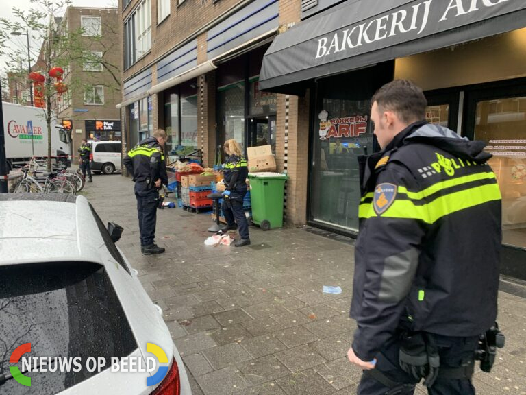 Gewonde na steekpartij 1e Middellandstraat Rotterdam