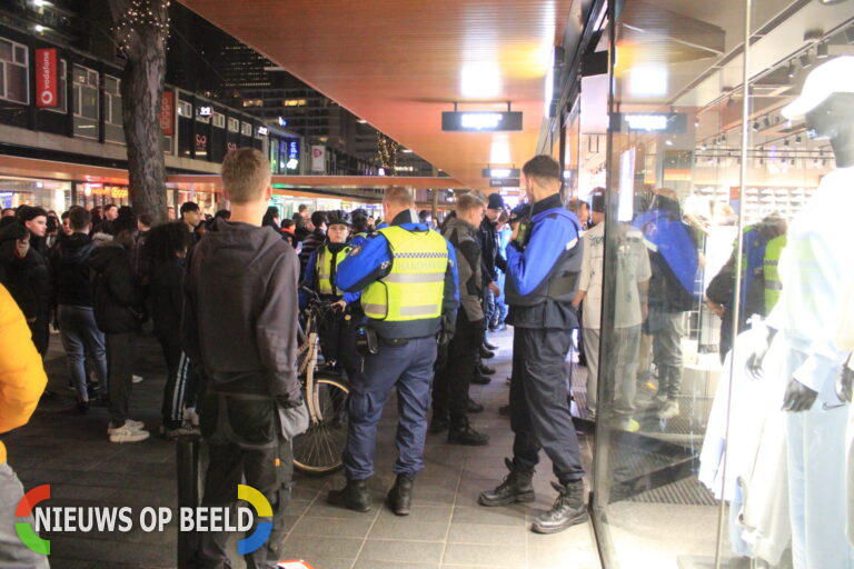 Oproep Youtuber Divaio zorgt voor onrust in winkel Lijnbaan Rotterdam