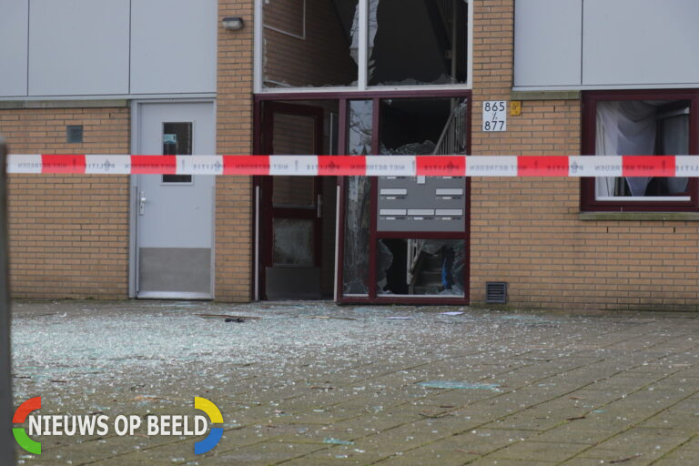 Explosie in portiek Rosestraat Rotterdam (GRIP 1)