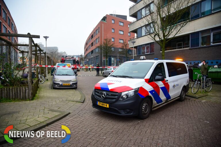 Rotterdammer (16) aangehouden voor explosie bij flat Sint Andriesstraat in Rotterdam