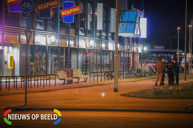 Plofkraak op geldautomaat winkelcentrum Keizerswaard Rotterdam