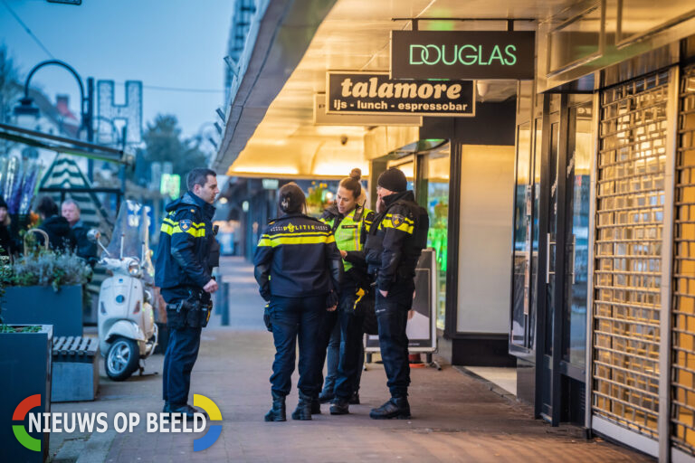 Overvallers lossen schoten in brillenzaak Weissenburchlaan Rotterdam (video)
