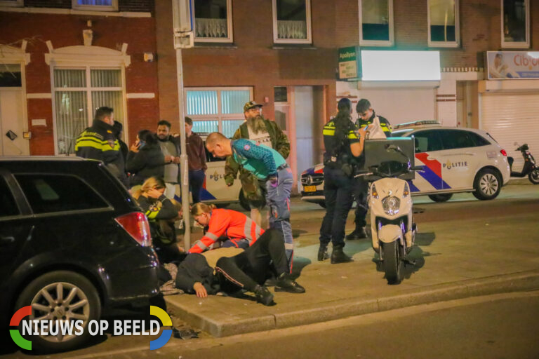 Maaltijdbezorger raakt gewond bij eenzijdig ongeval Dordtsestraatweg Rotterdam