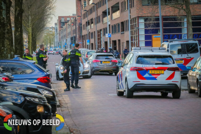 Melding schietpartij leidt tot drugsvondst, drie mannen aangehouden Louis Pregerkade Rotterdam