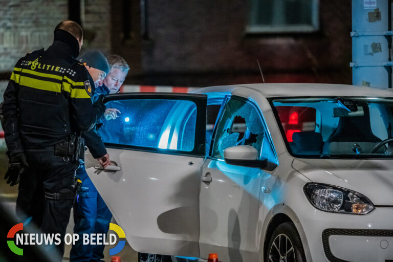Kogelregen bij schietpartij met slachtoffer Huygensstraat Rotterdam (video)