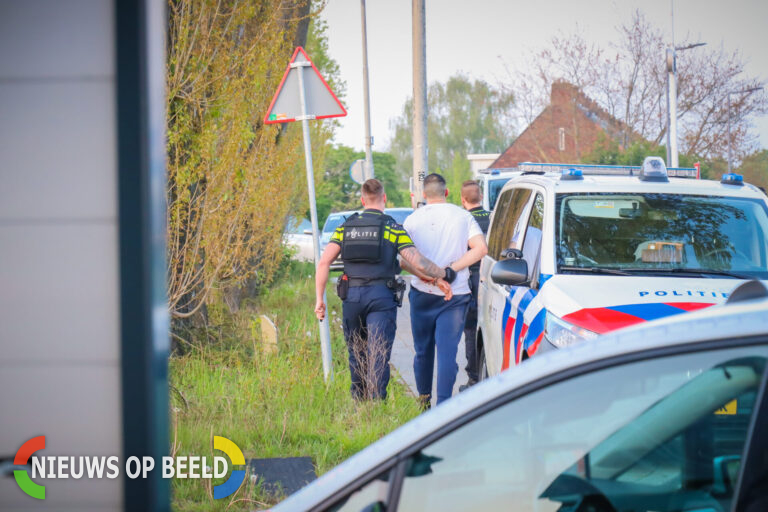 Schoten gelost na ruzie in wasstraat, één persoon aangehouden Stadionweg Rotterdam