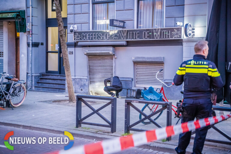 Politie houdt drie verdachten aan voor explosie bij coffeeshop Witte de Withstraat Rotterdam