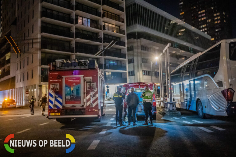 Willemstoren ontruimd na hevige trillingen Zalmstraat Rotterdam