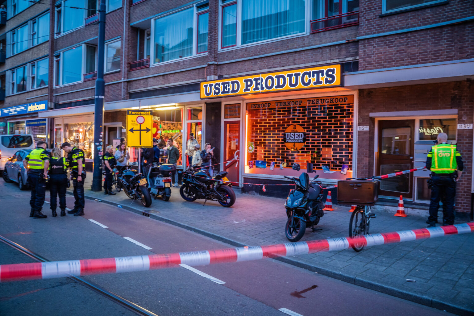 Gewonde na schietpartij Jonker Fransstraat Rotterdam - Nieuws op Beeld