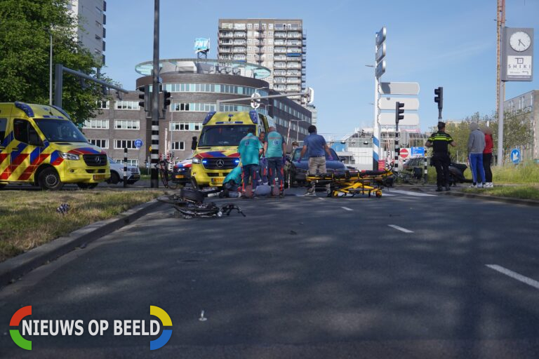 Verkeerslichten waar 81-jarige man zwaargewond raakte werkten niet na raken kabel met maaien Hoofdweg Rotterdam
