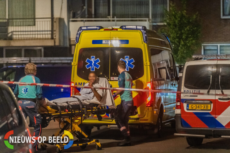 Man gewond na schietpartij Berkelstraat Rotterdam (video)