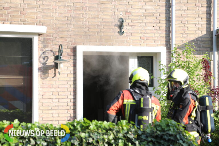 Vlam in de pan op de Middelweg in Wassenaar