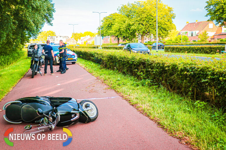 Scooterrijder raakt zwaargewond bij eenzijdig ongeval Groene Kruisweg Rhoon