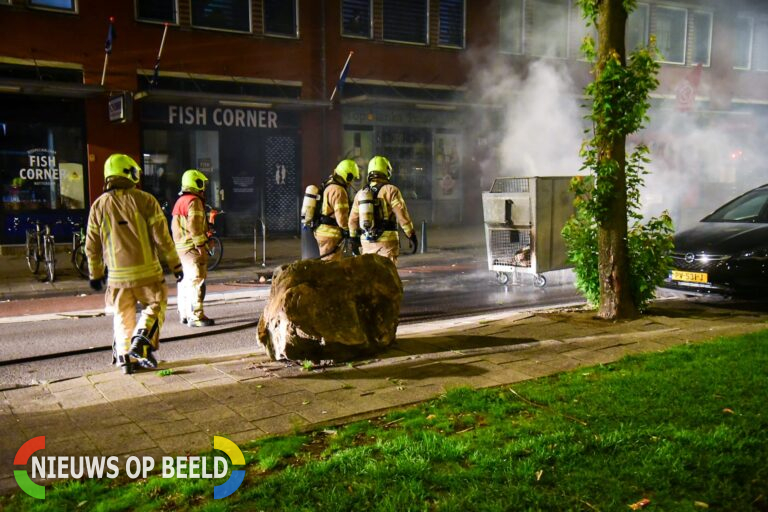 Opnieuw explosie bij viswinkel Wolphaertsbocht Rotterdam