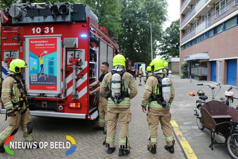 Kleine brand in woning Valeriusrondeel Capelle aan den IJssel