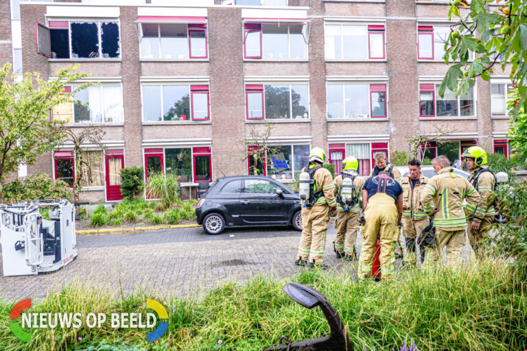 Woning onbewoonbaar na brand in kamer begeleid wonen complex Persoonshaven Rotterdam