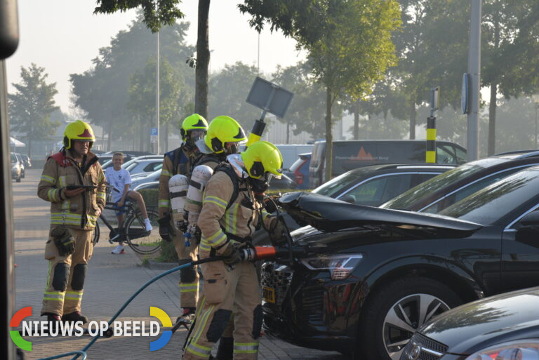 Brandweer knipt dure Audi open vanwege smeulend hooverboard in achterbak