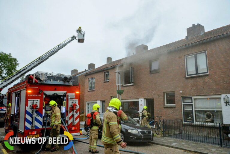 Dode na felle brand in woning Marijkestraat Bergschenhoek