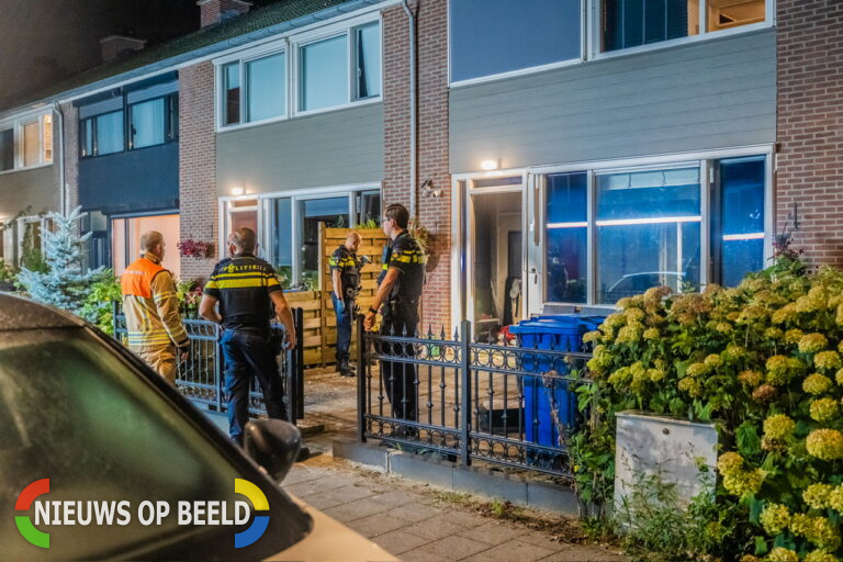 Aanslag op woning Trilgras Rotterdam-Ommoord