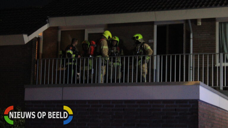 Uitslaande brand verwoest woning Snoekenveen Spijkenisse